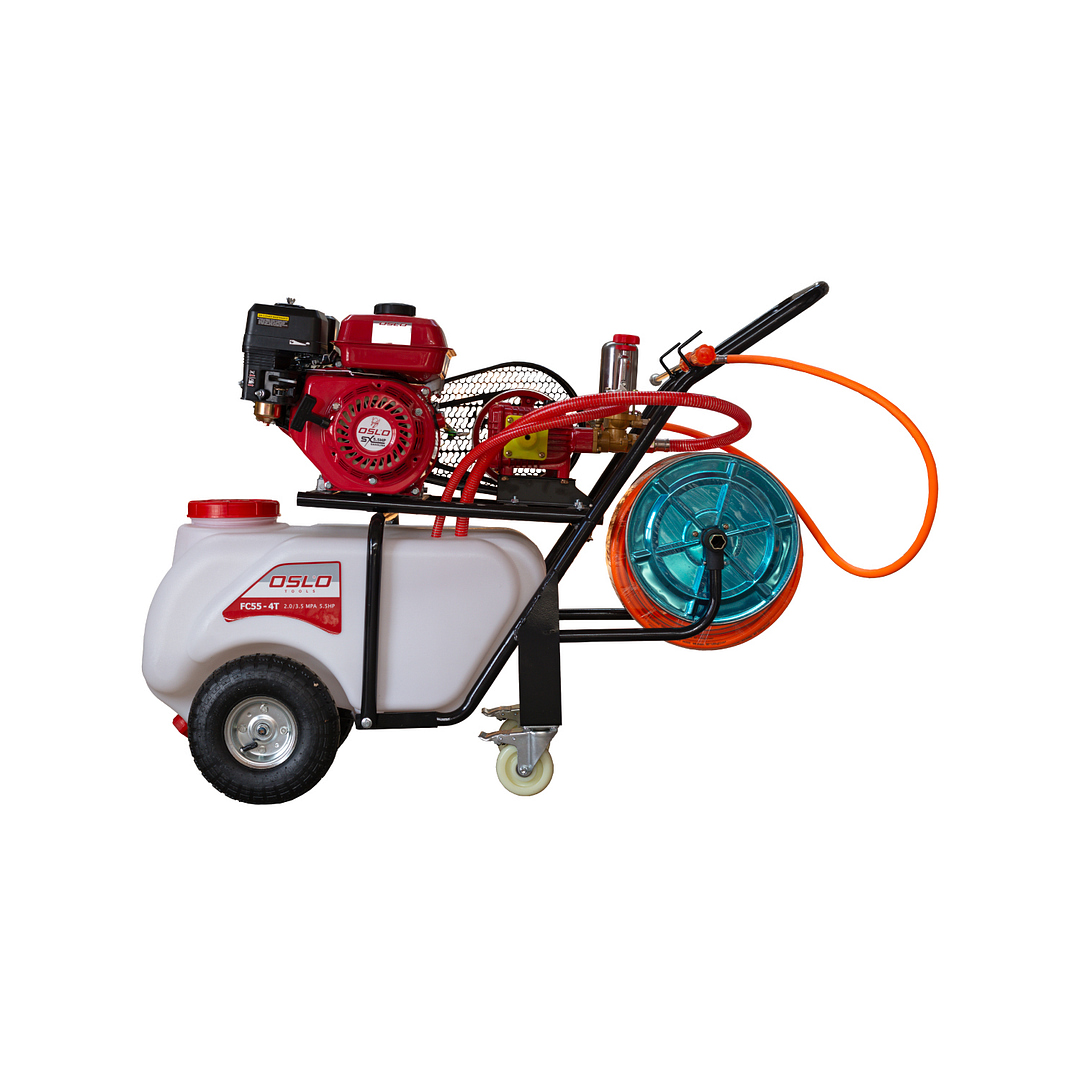 Carretilla Fumigador-Pulverizador 50L 5.5HP 163CC - Imagen 2