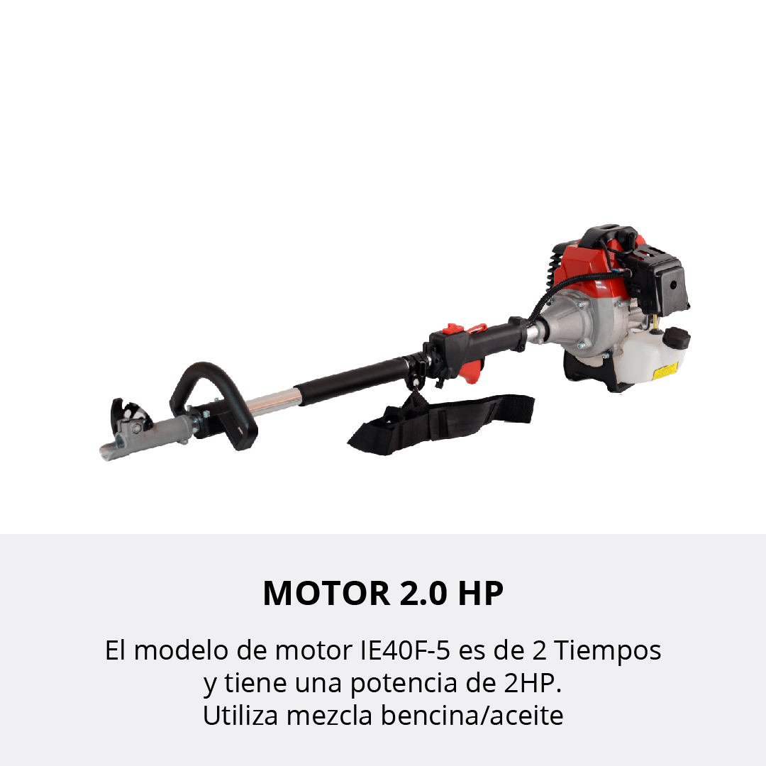 Desmalezadora Multifuncional 5 en 1. 2HP 43CC 2T OSLO® 3 Desmalezadora Multifuncional 5 en 1. 2HP 43CC 2T OSLO® - Imagen 3