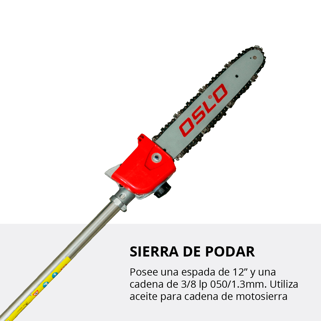 Desmalezadora Multifuncional 5 en 1. 2HP 43CC 2T OSLO® 2 Desmalezadora Multifuncional 5 en 1. 2HP 43CC 2T OSLO® - Imagen 2